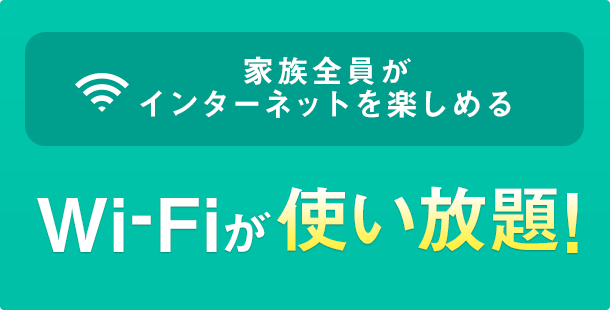 Wi-Fiも使い放題
